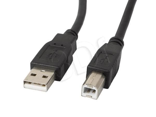 Lanberg Ferrite USB A - USB B 2.0 1.8m