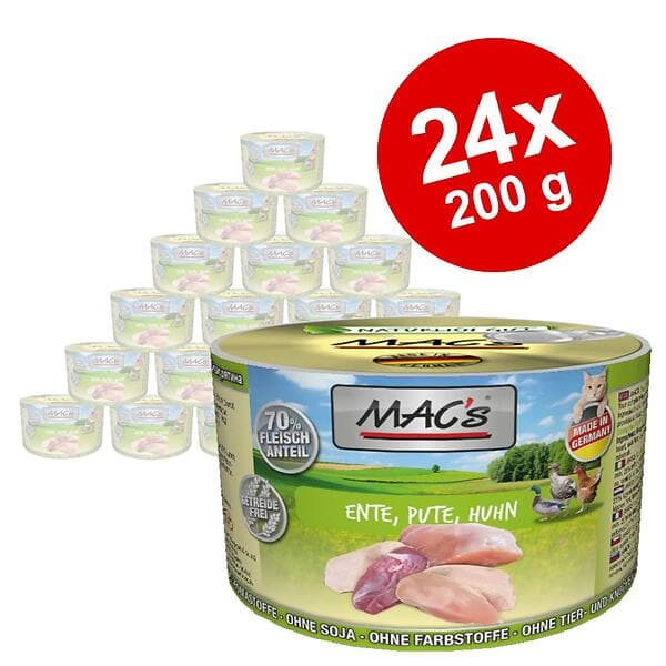 MAC's Cat Cans 24x0.2kg