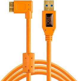 Tether Tools USB A - USB Micro-B (angled) 3.0 4.6m