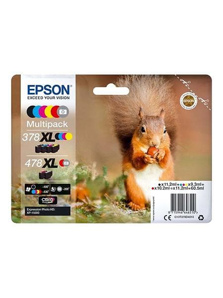 Epson 378XL / 478XL (6-farve)