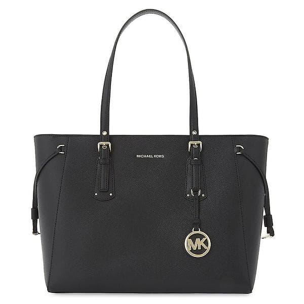 Michael Kors Voyager Medium Leather Tote Bag