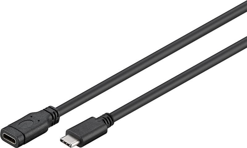 Goobay USB C - USB C 3.0 M-F 1m