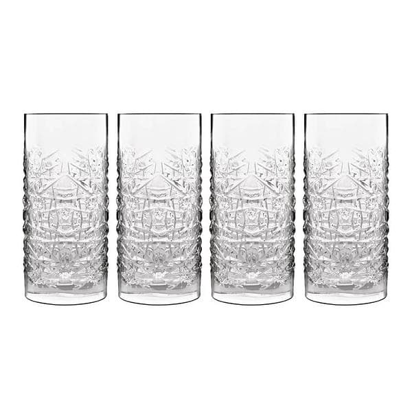 Luigi Bormioli Mixology Textures Longdrinkglas 48cl 4-pack