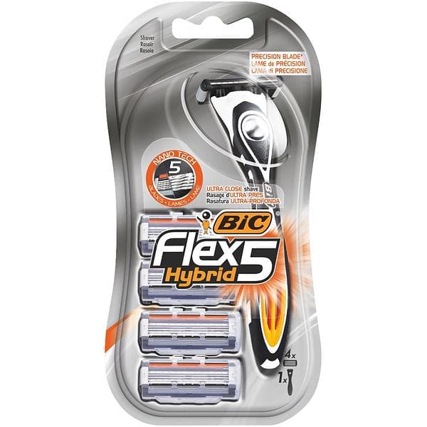 BIC Flex 5 Hybrid (+4 Extra Blades)