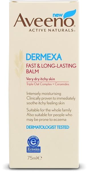 Aveeno Dermexa Fast & Long-Lasting Body Balm 75ml