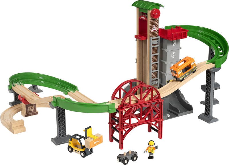 BRIO Lift & Load Warehouse Set 33887