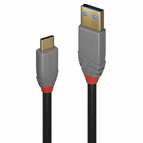 Lindy Anthra Line 5A USB A - USB C 3.1 0.5m