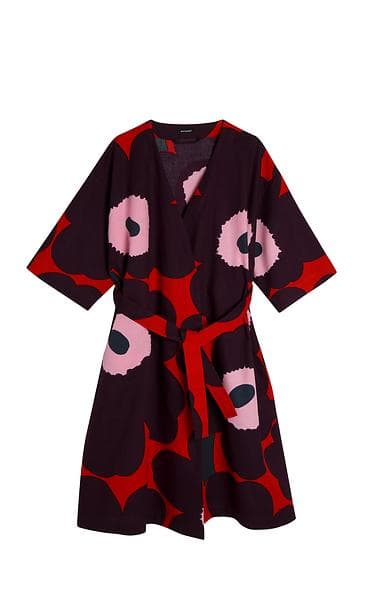 Marimekko Unikko Bathrobe (Dame)