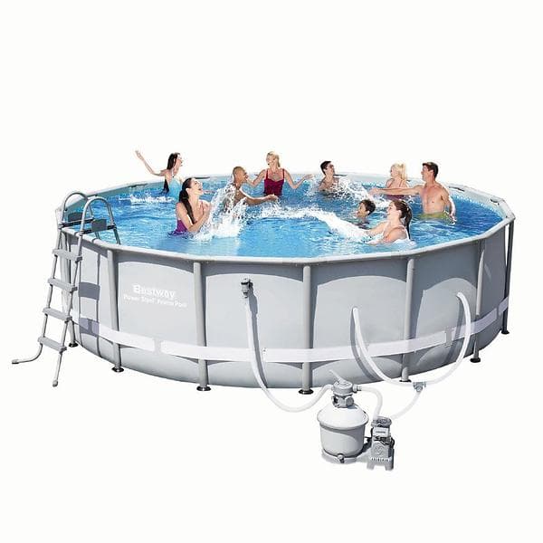 Bestway Power Steel Pool Set 488x122cm