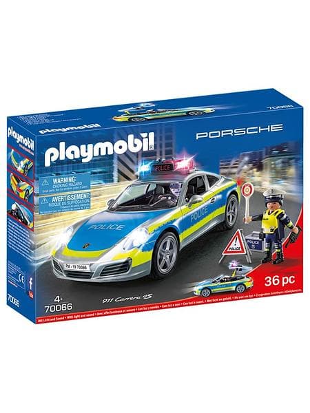 Playmobil City Action 70066 Porsche 911 Carrera 4S Police