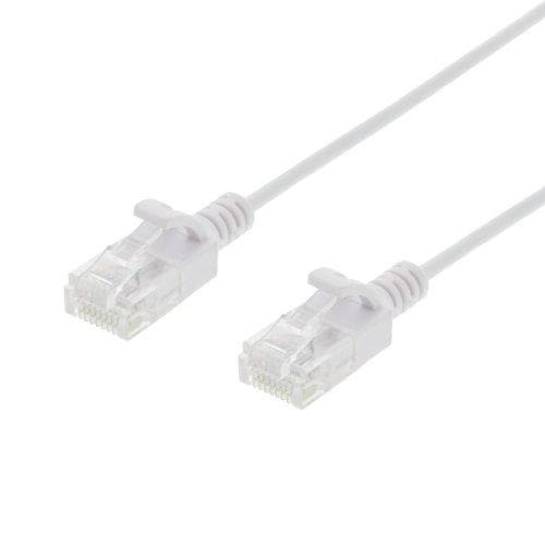 Deltaco Ultra Slim U/UTP Cat6 RJ45 - RJ45 0.5m