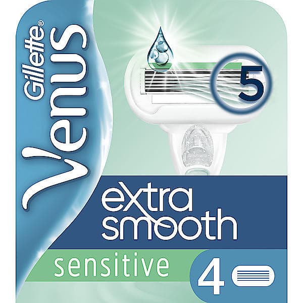 Gillette Venus Ekstra Smooth Sensitive 4-pack