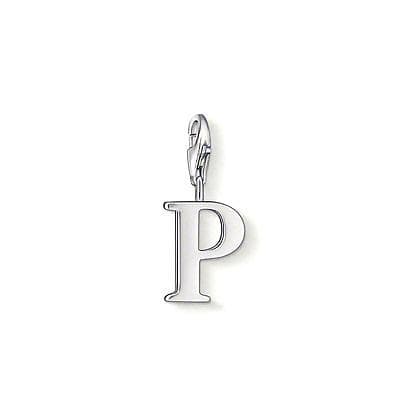 Thomas Sabo Letter P Charm Pendant Berlock (Dame)