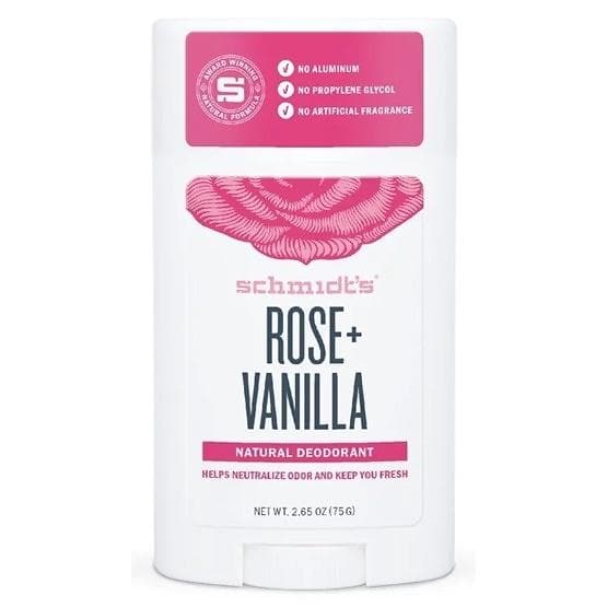 Schmidt's Rose Vanilla Deo Stick 75g