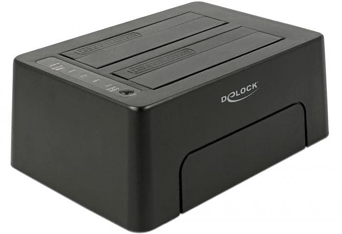 DeLock Dual Docking Station SATA HDD/SSD to USB 3.1 (63957)