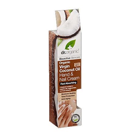 Dr Organic Virgin Coconut Oil Hand & Nail Cream 100ml