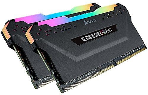 Corsair Vengeance Black RGB LED Pro DDR4 3600MHz 2x8GB (CMW16GX4M2Z3600C18)