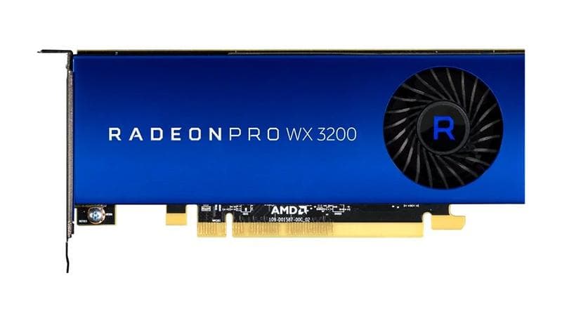 AMD Radeon Pro WX 3200 3xDP 4GB