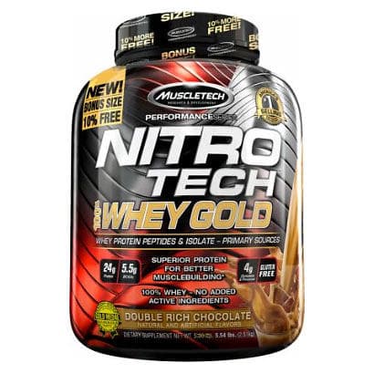 MuscleTech Nitro-Tech 100% Whey Gold 2.5kg