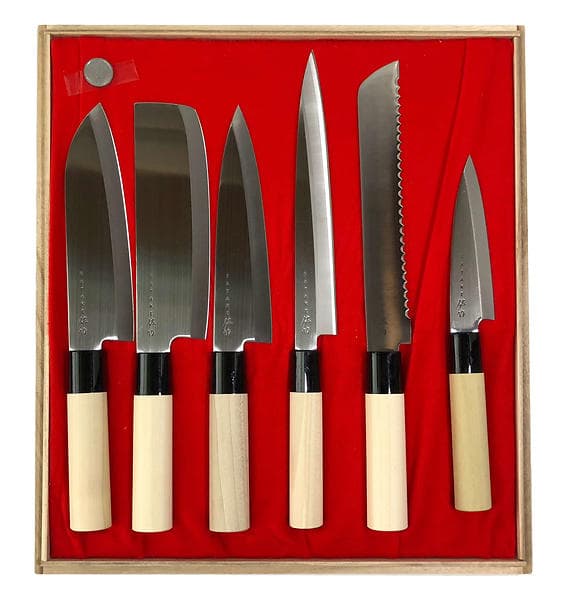 Satake Houcho Box Knivsæt 6 Knive