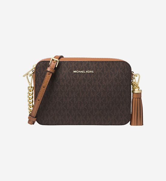 Michael Kors Ginny Medium Logo Crossbody Bag