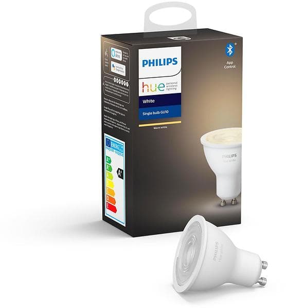 Philips Hue White LED GU10 2700K 400lm 5.2W