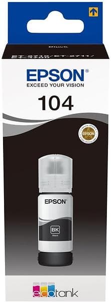 Epson EcoTank 104 (Sort)