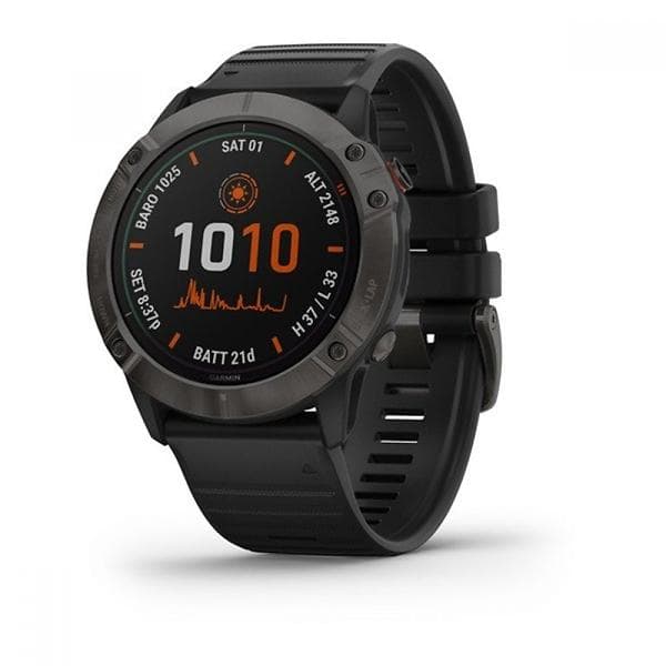 Garmin Fēnix 6X Pro Solar Titanium DLC