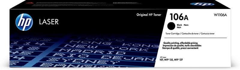 HP 106A (Sort)