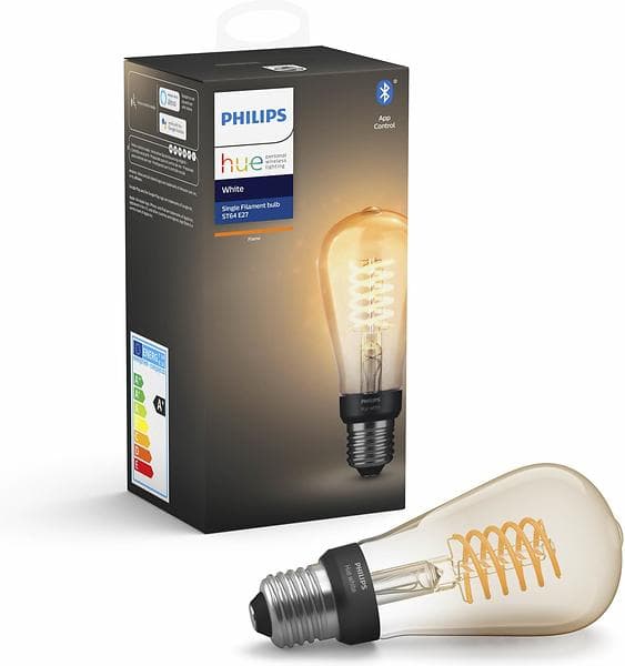 Philips Hue White BT Filament ST64 550lm 2100K E27 7W (Dimmable)