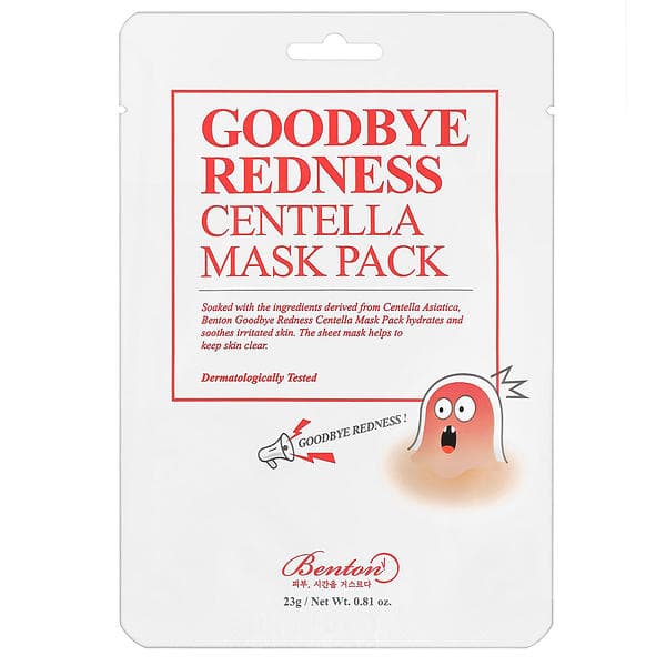 Benton Goodbye Redness Centella Mask 23g