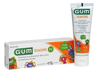 Sunstar GUM Junior 7+ Toothpaste 50ml