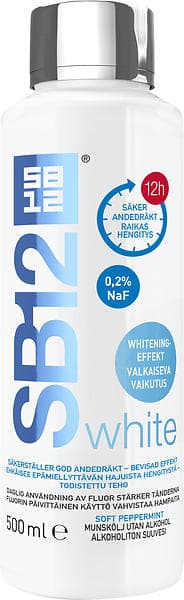 SB12 White Munskölj 500ml