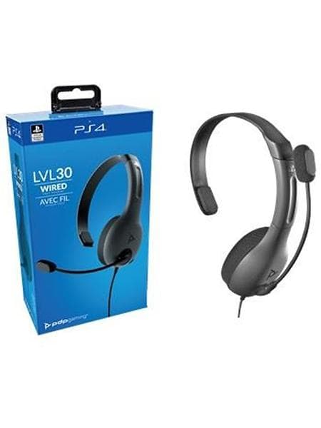 PDP LVL 30 Chat for PS4 On-ear Headset