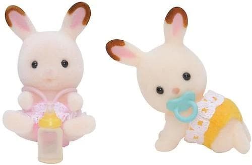 Sylvanian Families Chocolate Rabbit Twins