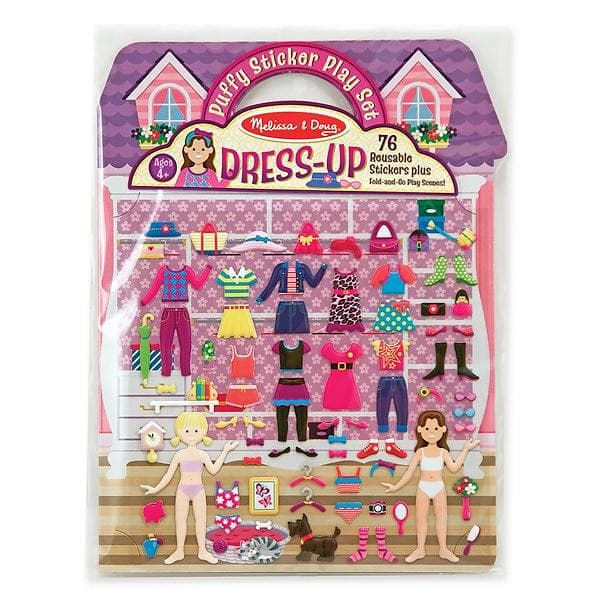 Melissa & Doug Puffy Stickers Play Set: Dress-Up