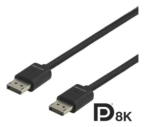 Deltaco Gaming 32.4Gbps DisplayPort - DisplayPort 2m