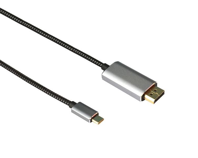 NÖRDIC 21.6Gbps USB C - DisplayPort Adapter 0.5m