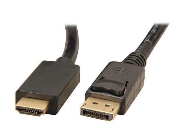 NÖRDIC 10.8Gbps HDMI - DisplayPort 1m