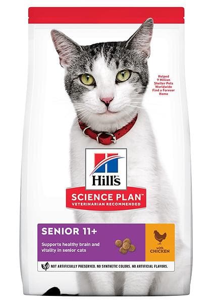 Hills Feline Science Plan Senior 11+ 3kg