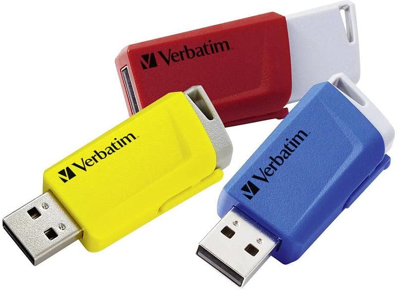 Verbatim USB 3.0 Store-N-Click 3x 16GB