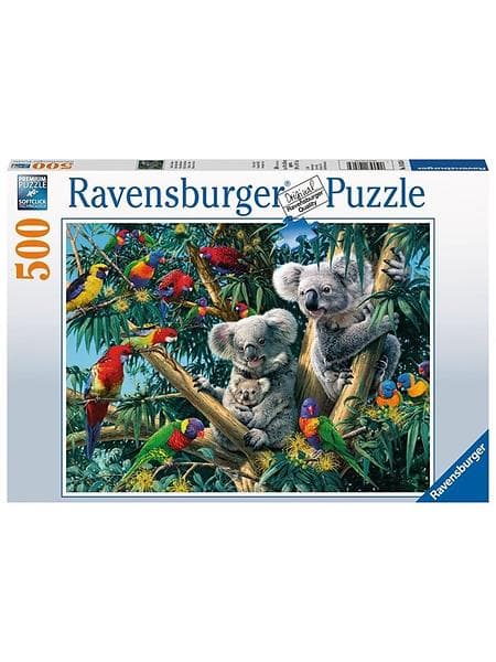 Ravensburger Pussel Koalas in a Tree 500 Bitar