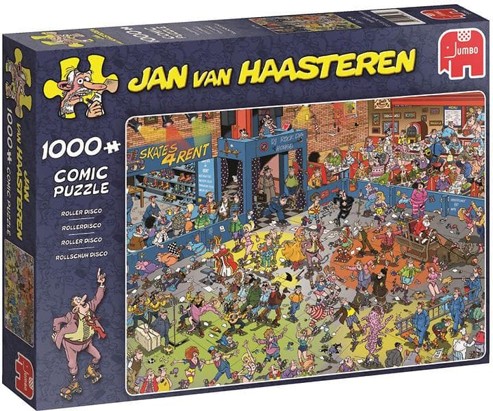 Jan Van Haasteren Pussel Roller Disco 1000 Bitar