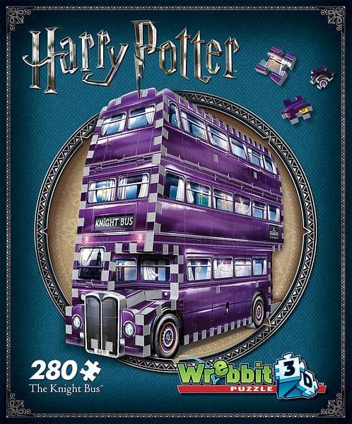 Wrebbit 3D-Pussel Harry Potter Nattbussen 280 Bitar