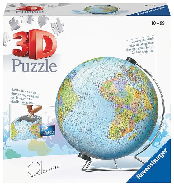 Ravensburger 3D Globe Earth 540 Bitar