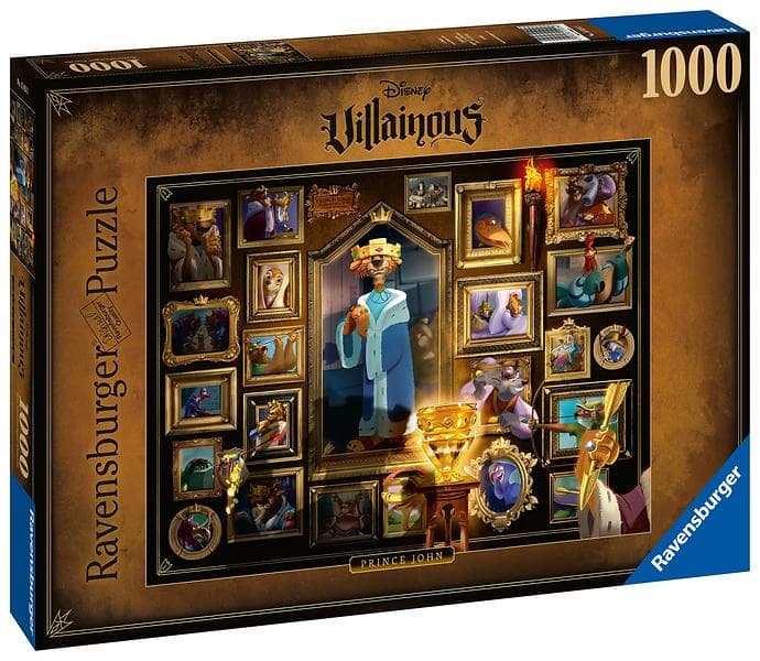 Ravensburger Disney Villainous Puzzle King John 1000 Bitar