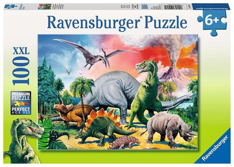 Ravensburger Pussel Among the Dinosaurs XXL 100 Bitar