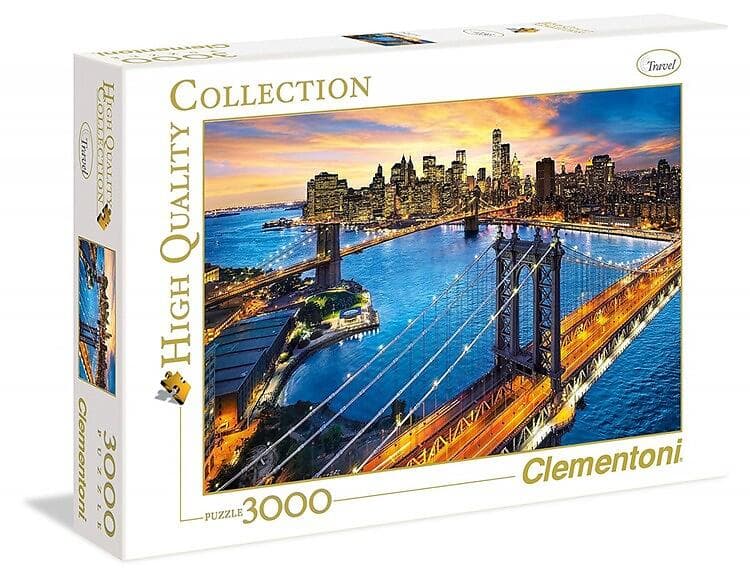 Clementoni Pussel High Quality Collection New York 3000 Bitar