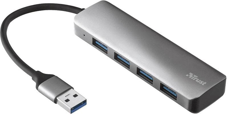 Trust Halyx Aluminium 4-Port USB 3.2 Hub