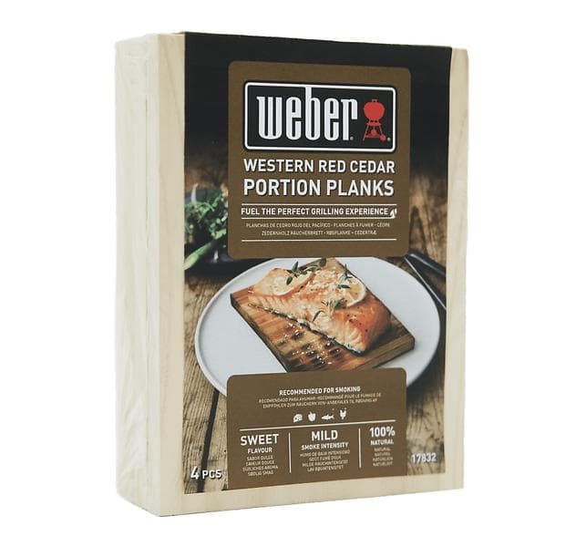 Weber Røgplanker (Cederträ) 4-pack